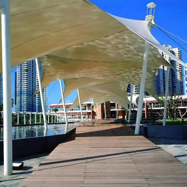 海城市膜结构景观棚