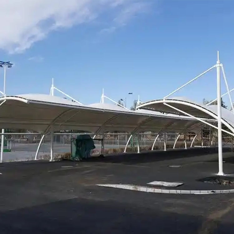 海城市膜结构电动车棚