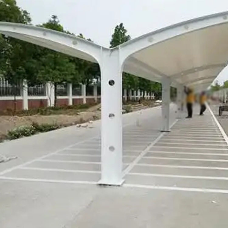 海城市膜结构电动车棚