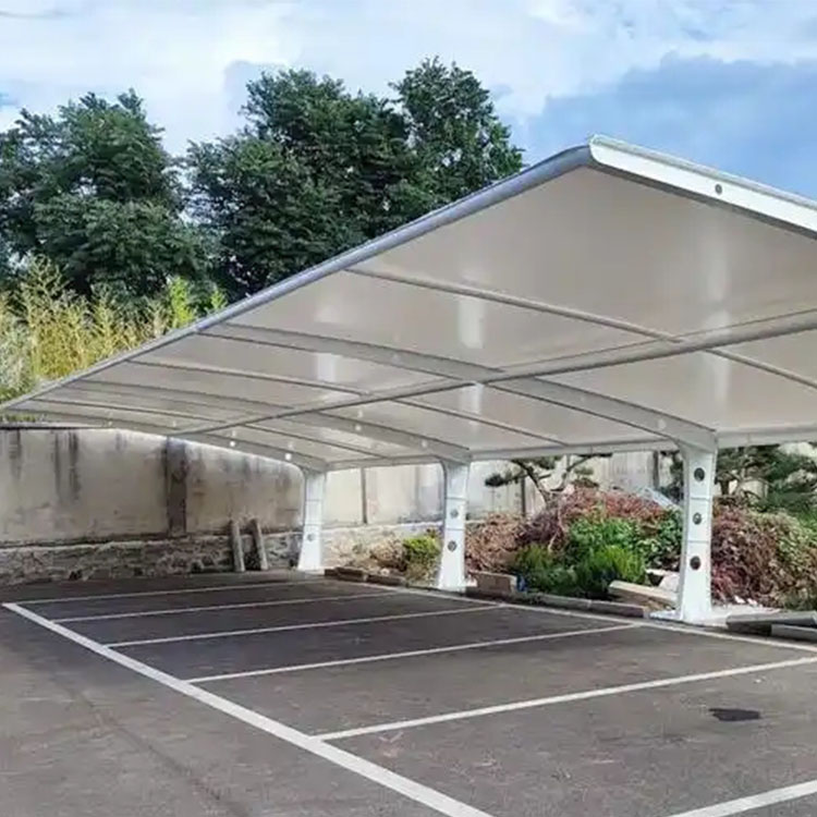 海城市膜结构汽车棚