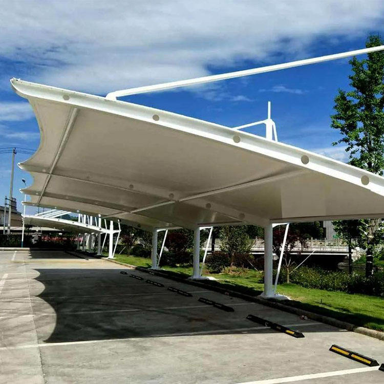 海城市膜结构汽车棚