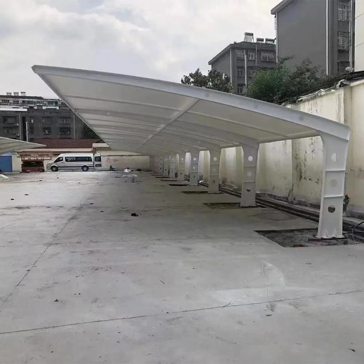 海城市膜结构汽车棚