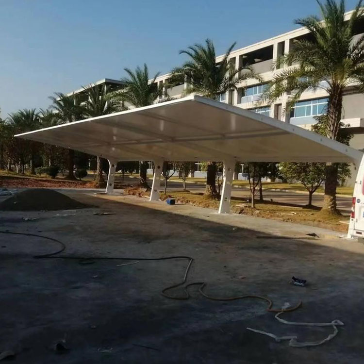 海城市膜结构汽车棚